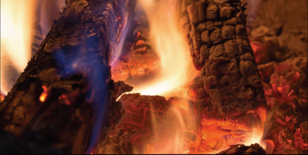 Fire flames