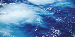 Ocean waves representing creativity